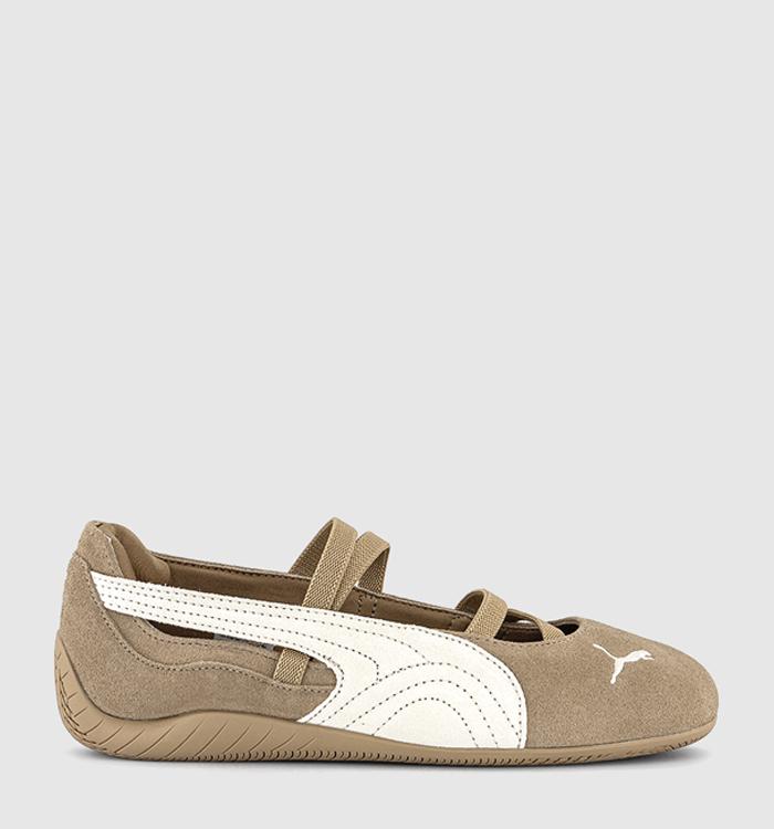 PUMA Speedcat Ballet Pumps Prairie Tan Warm White