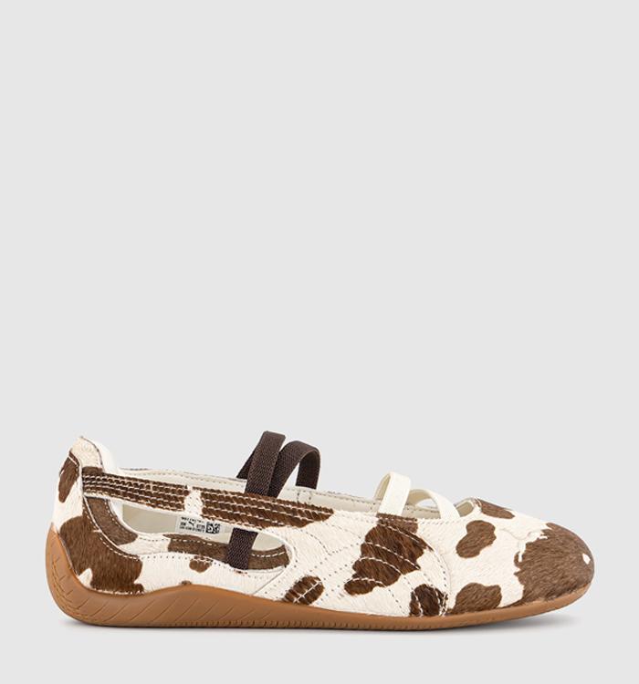 PUMA Speedcat Ballet Trainers Cow Print Brown