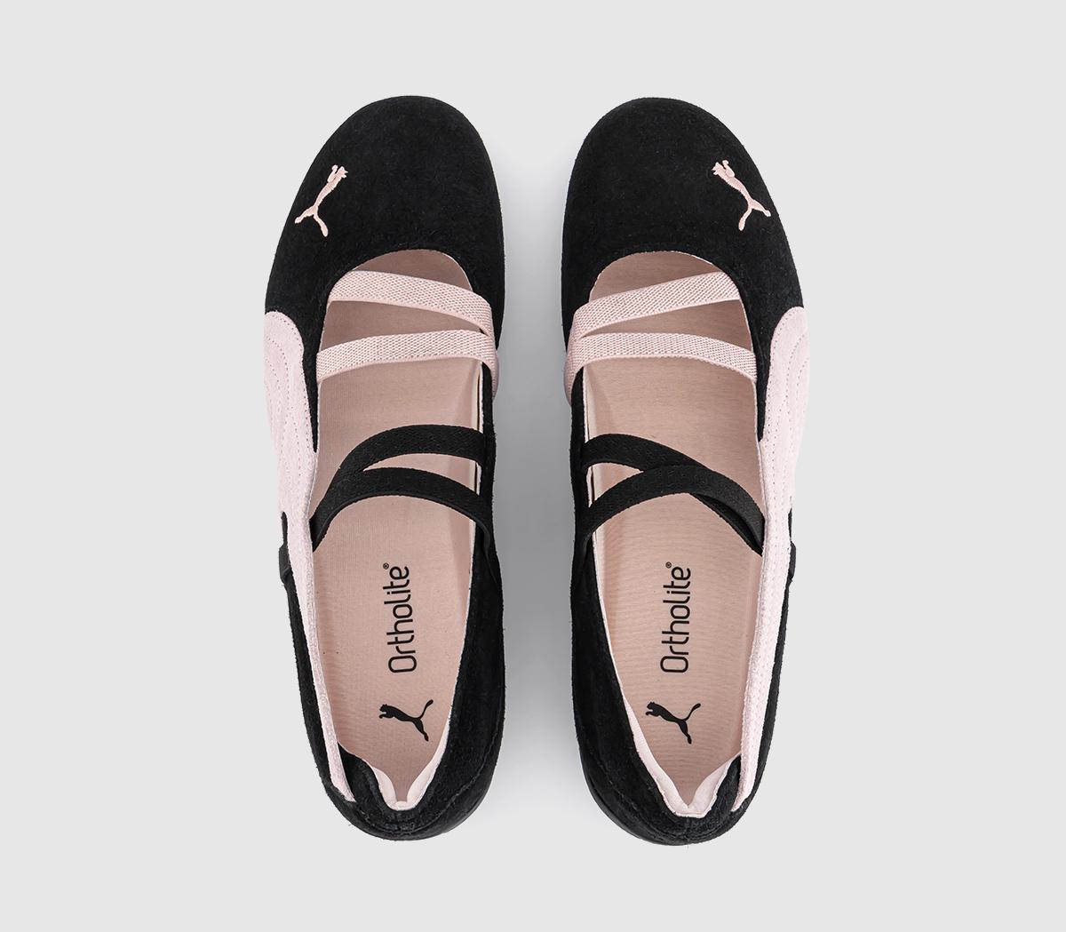 PUMA Speedcat Ballet Pumps PUMA Speedcat Ballet Pumps Puma Black Mauve Mist