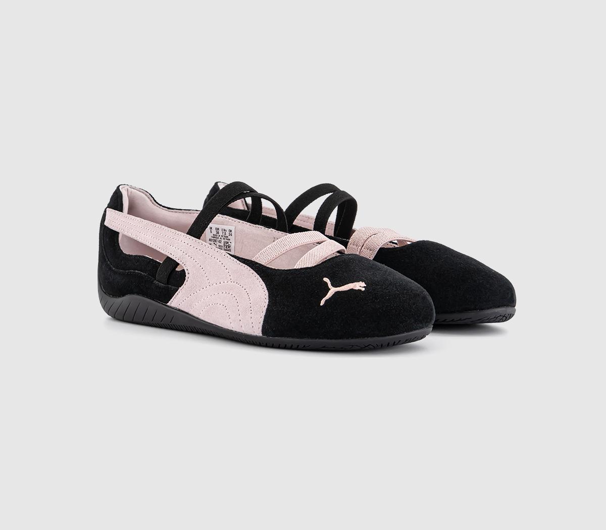 PUMA Speedcat Ballet Pumps PUMA Speedcat Ballet Pumps Puma Black Mauve Mist