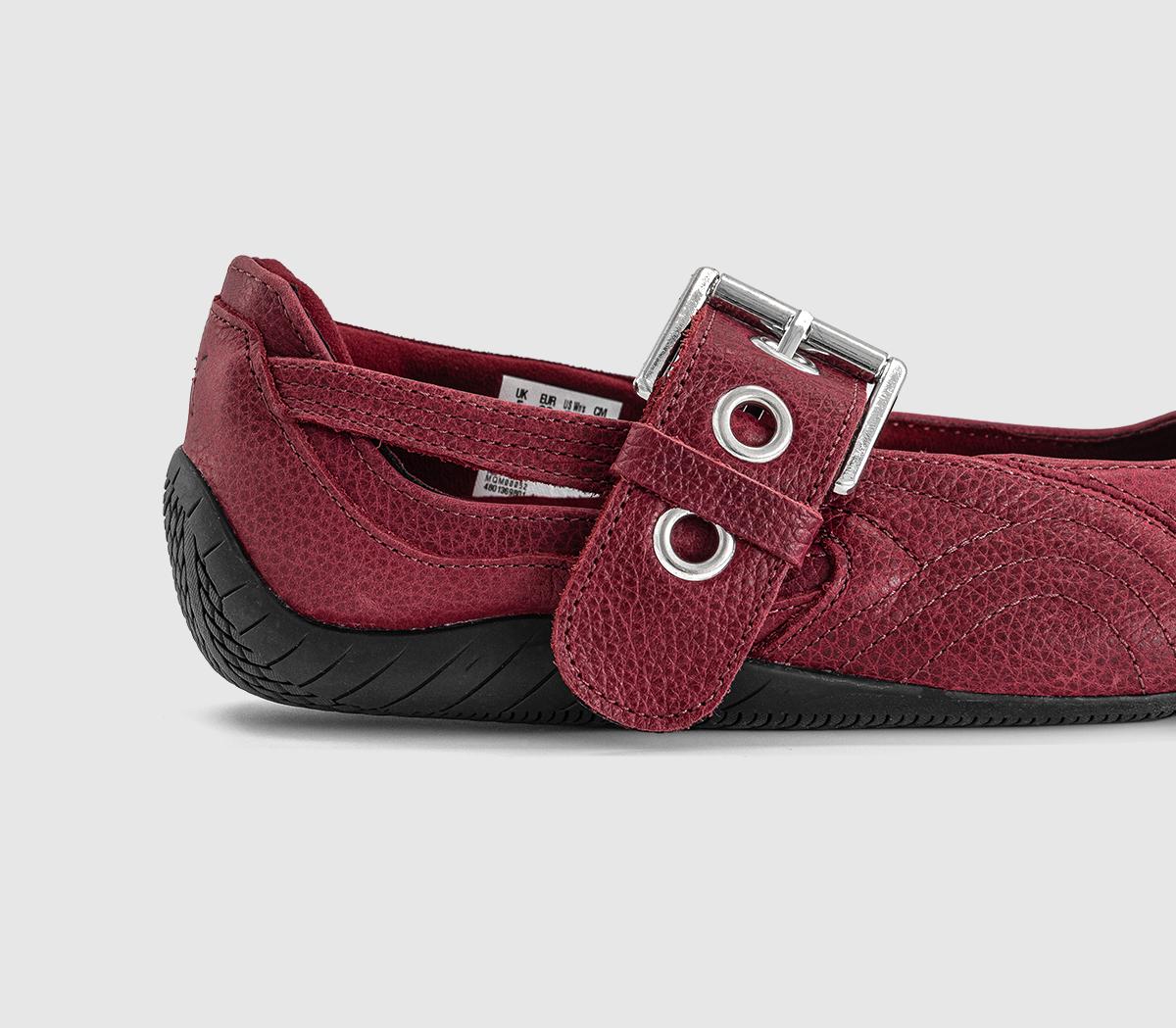 PUMASpeedcat Ballet PumpsGarnet Glow Black