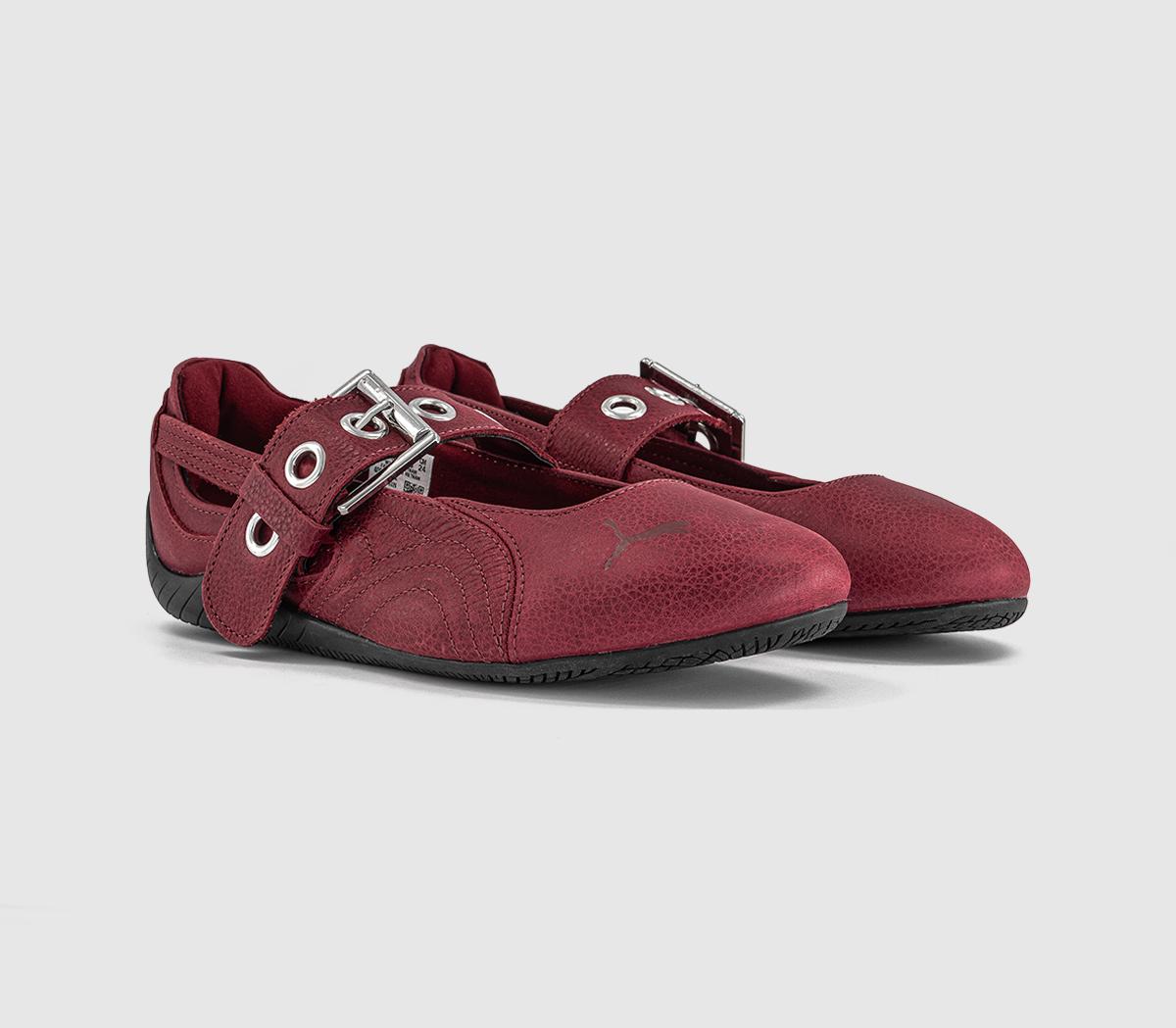 PUMASpeedcat Ballet PumpsGarnet Glow Black
