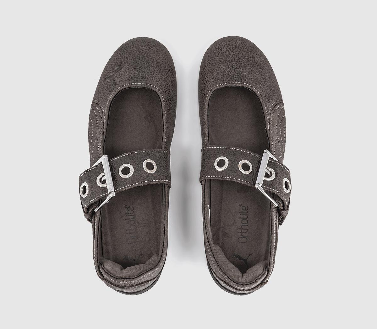 PUMASpeedcat Ballet PumpsMatte Bronze Black