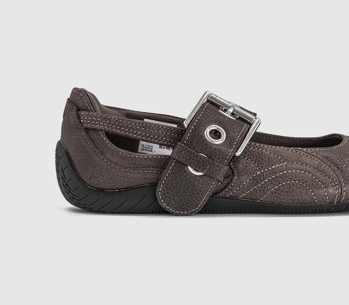 PUMASpeedcat Ballet PumpsMatte Bronze Black