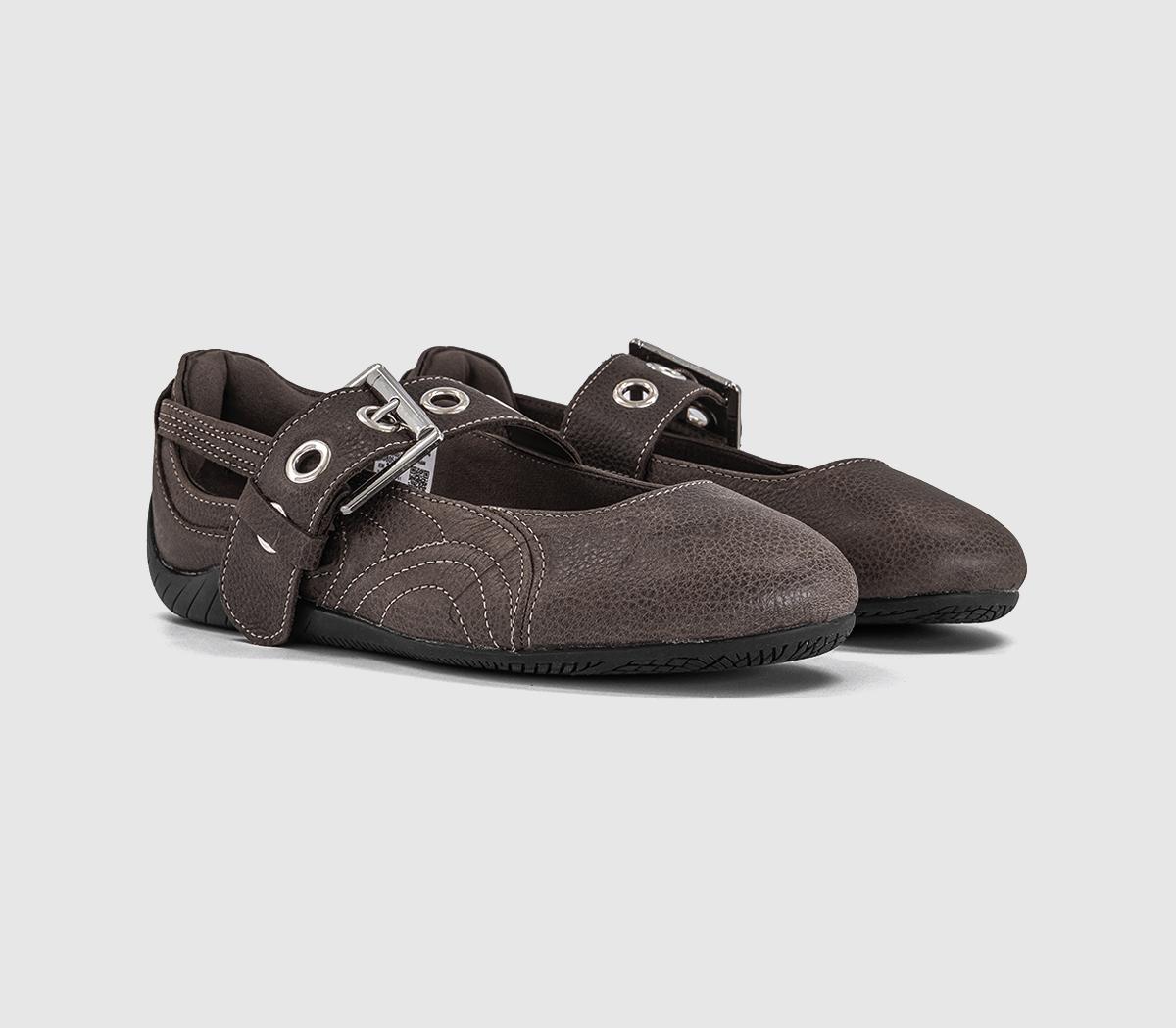 PUMASpeedcat Ballet PumpsMatte Bronze Black
