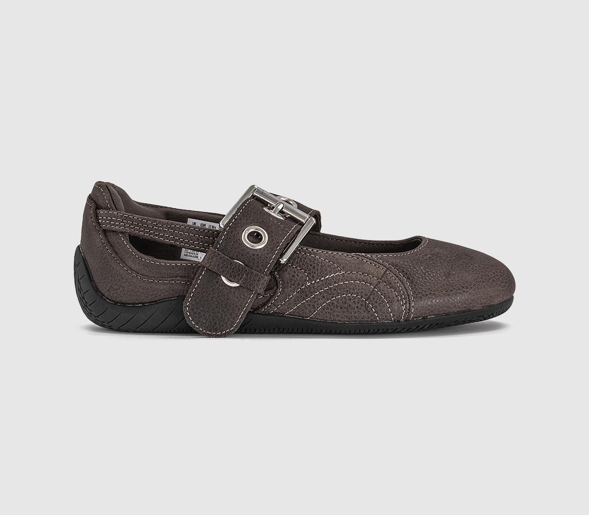 PUMASpeedcat Ballet PumpsMatte Bronze Black