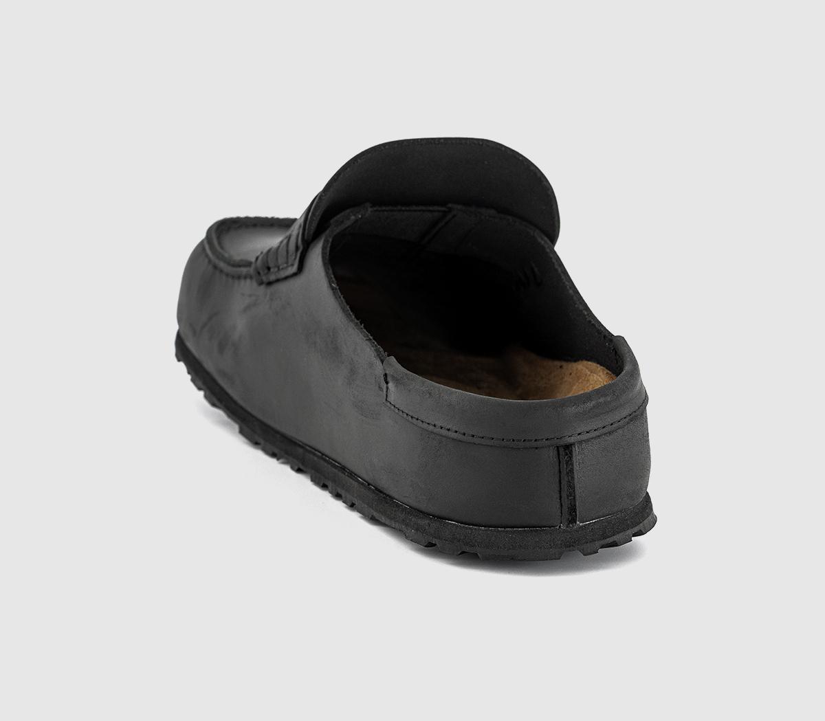 BIRKENSTOCKNaples Wrapped Clogs BIRKENSTOCKNaples Wrapped ClogsBlack Oiled Leather