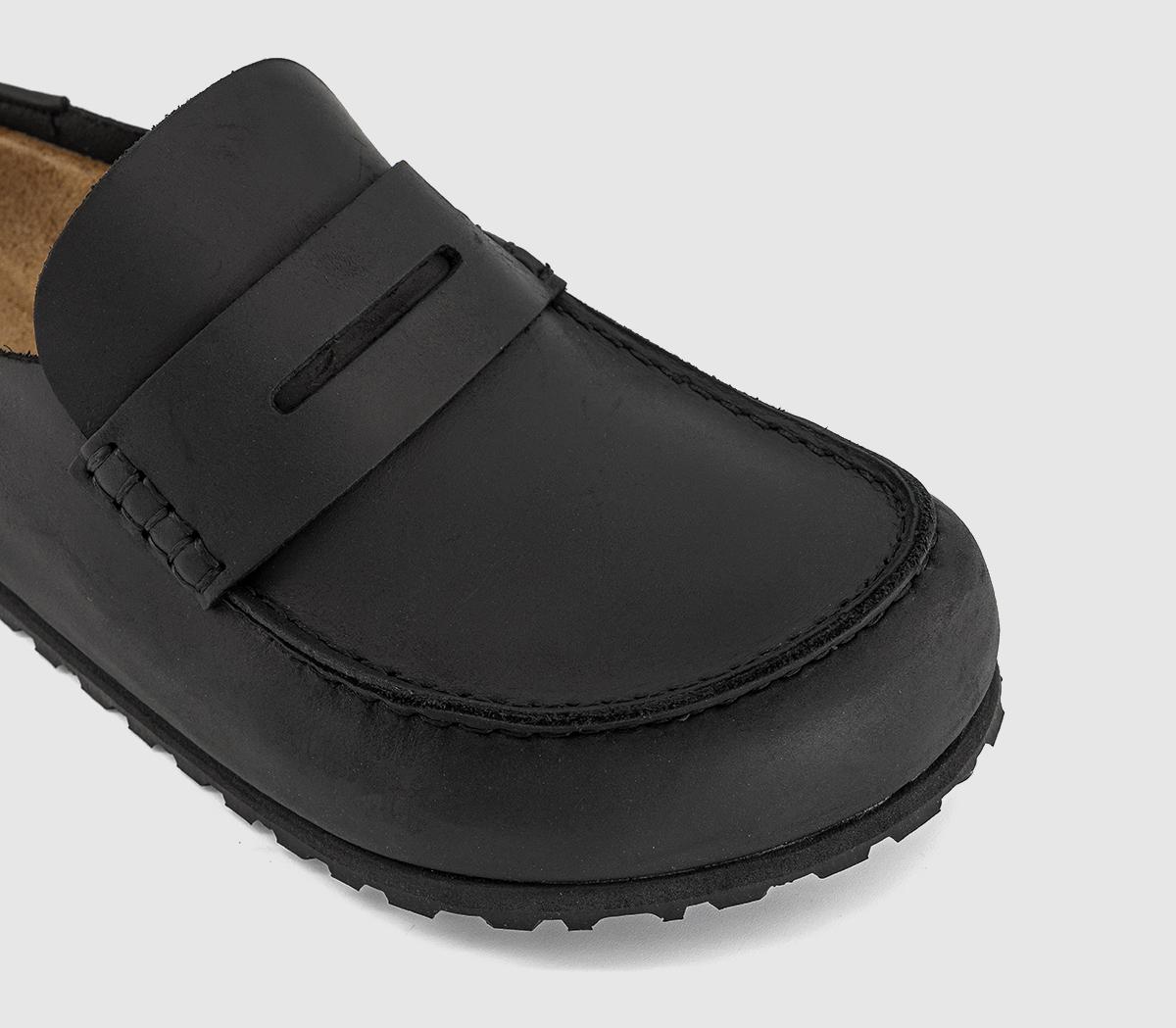 BIRKENSTOCKNaples Wrapped Clogs BIRKENSTOCKNaples Wrapped ClogsBlack Oiled Leather