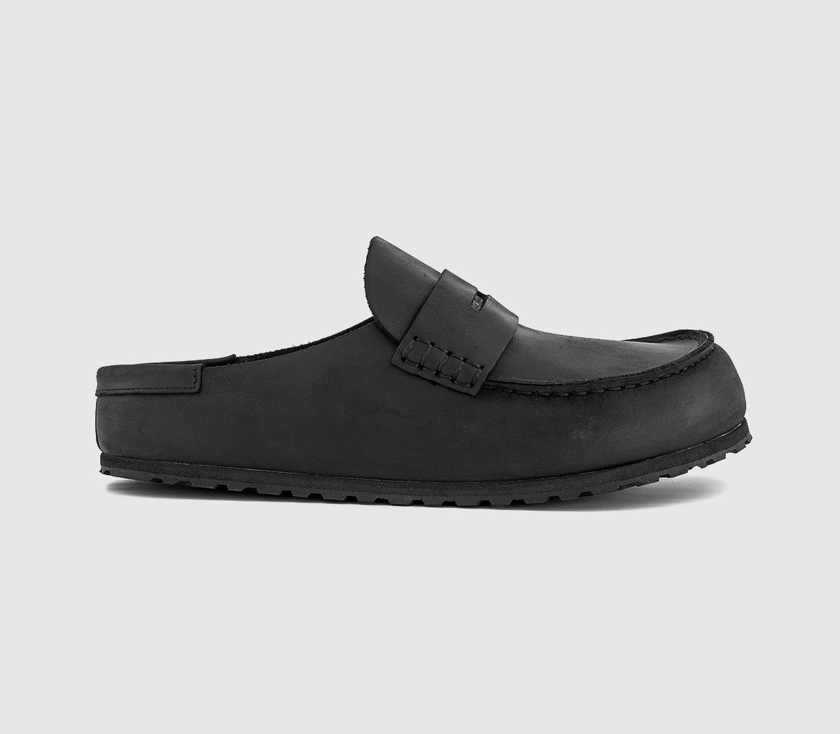BIRKENSTOCKNaples Wrapped Clogs BIRKENSTOCKNaples Wrapped ClogsBlack Oiled Leather