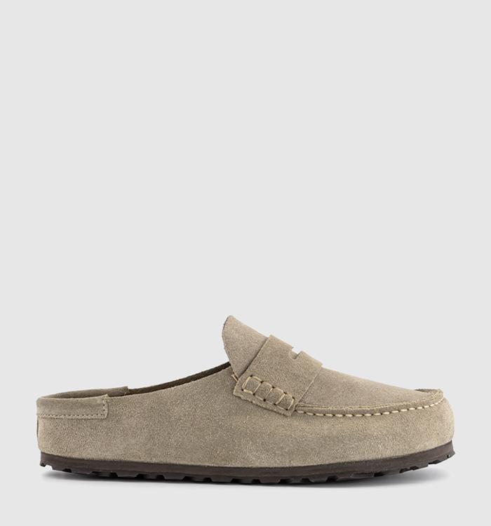 BIRKENSTOCK Naples Wrapped Loafers Taupe