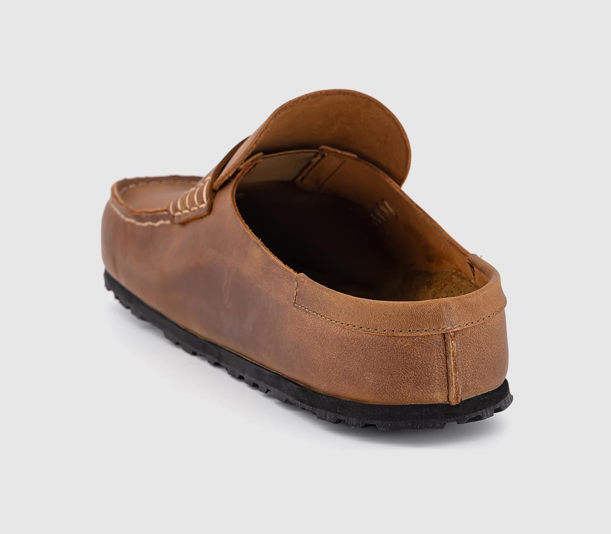 BIRKENSTOCKNaples Wrapped LoafersCognac