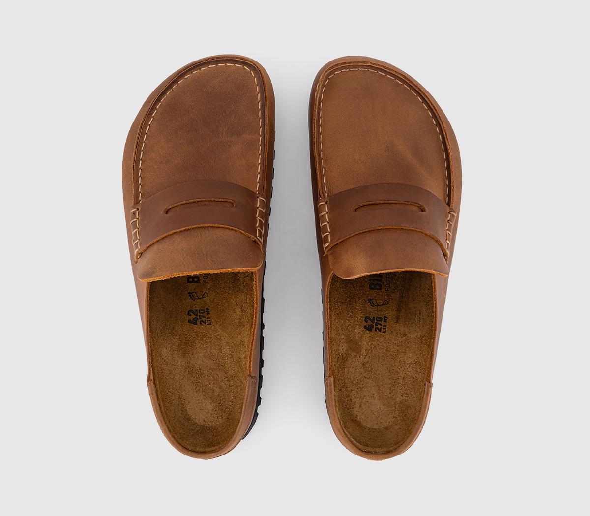 BIRKENSTOCKNaples Wrapped LoafersCognac