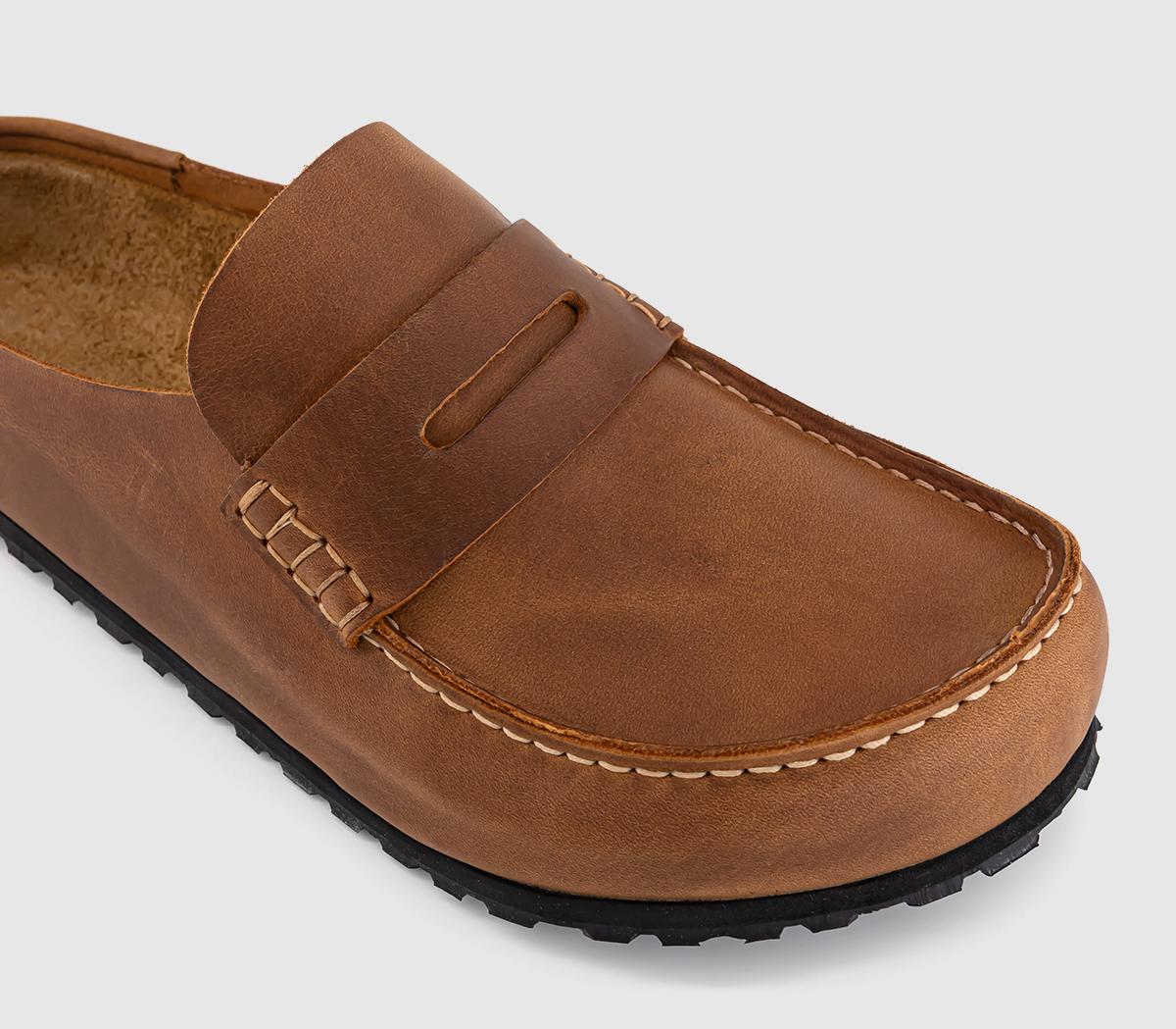 BIRKENSTOCKNaples Wrapped LoafersCognac