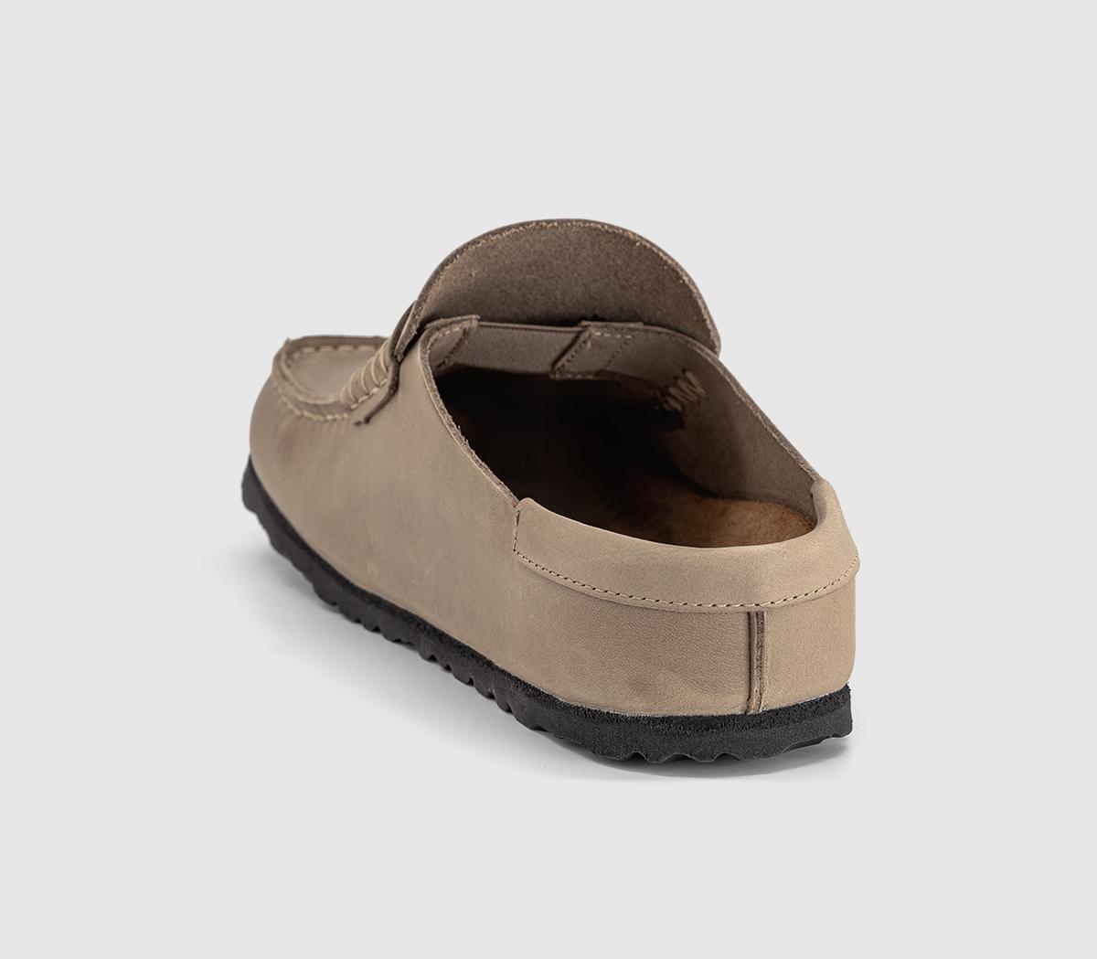 BIRKENSTOCKNaples Wrapped ClogsTobacco Oiled Leather