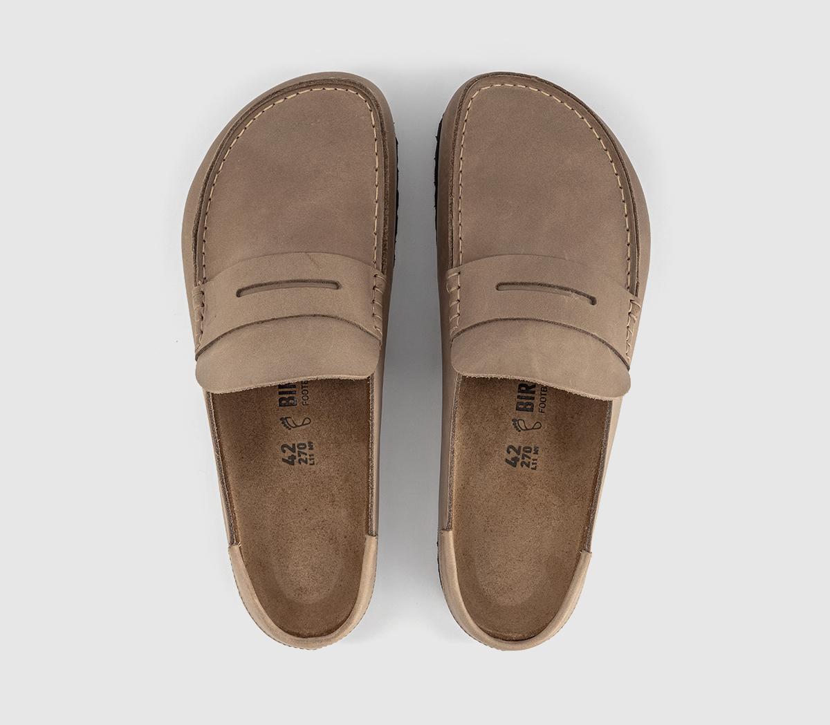 BIRKENSTOCKNaples Wrapped ClogsTobacco Oiled Leather