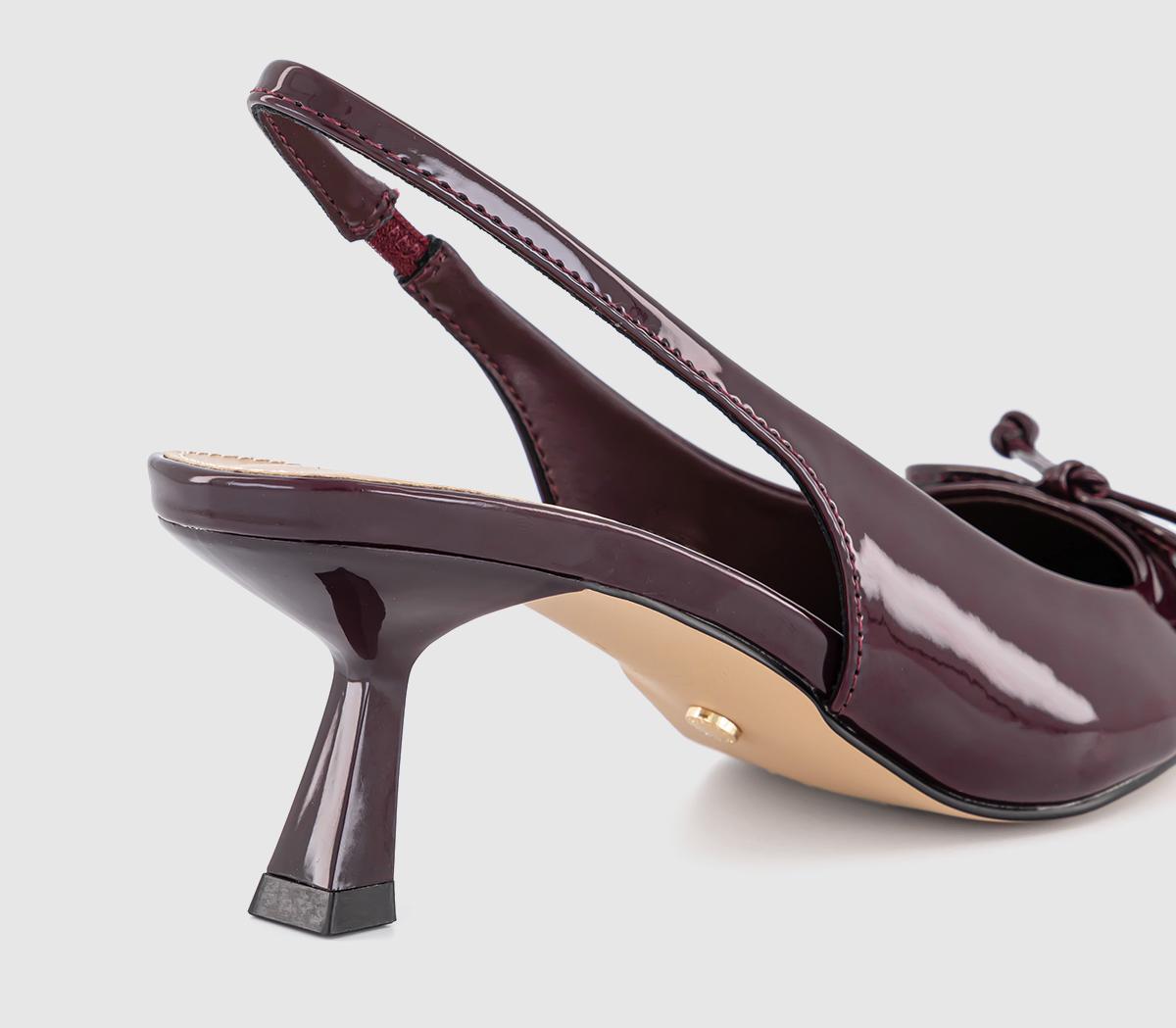 OFFICE Martha Bow Trim Court Heels OFFICE Martha Bow Trim Court Heels Berry