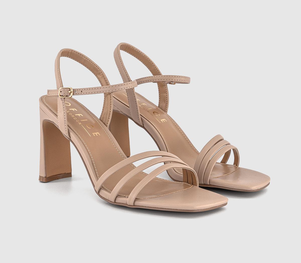 OFFICEHoney Strappy Heeled Sandals OFFICEHoney Strappy Heeled SandalsBlush