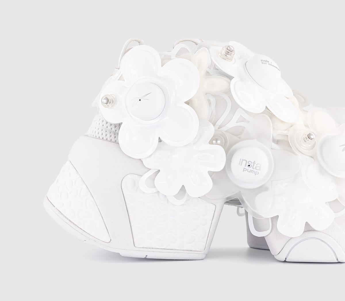 noir kei ninomiya Reebok フラワーポンプフューリー白 Comme Des Garcons CDG Noir Kei Ninomiya X Instapump Fury Shoes