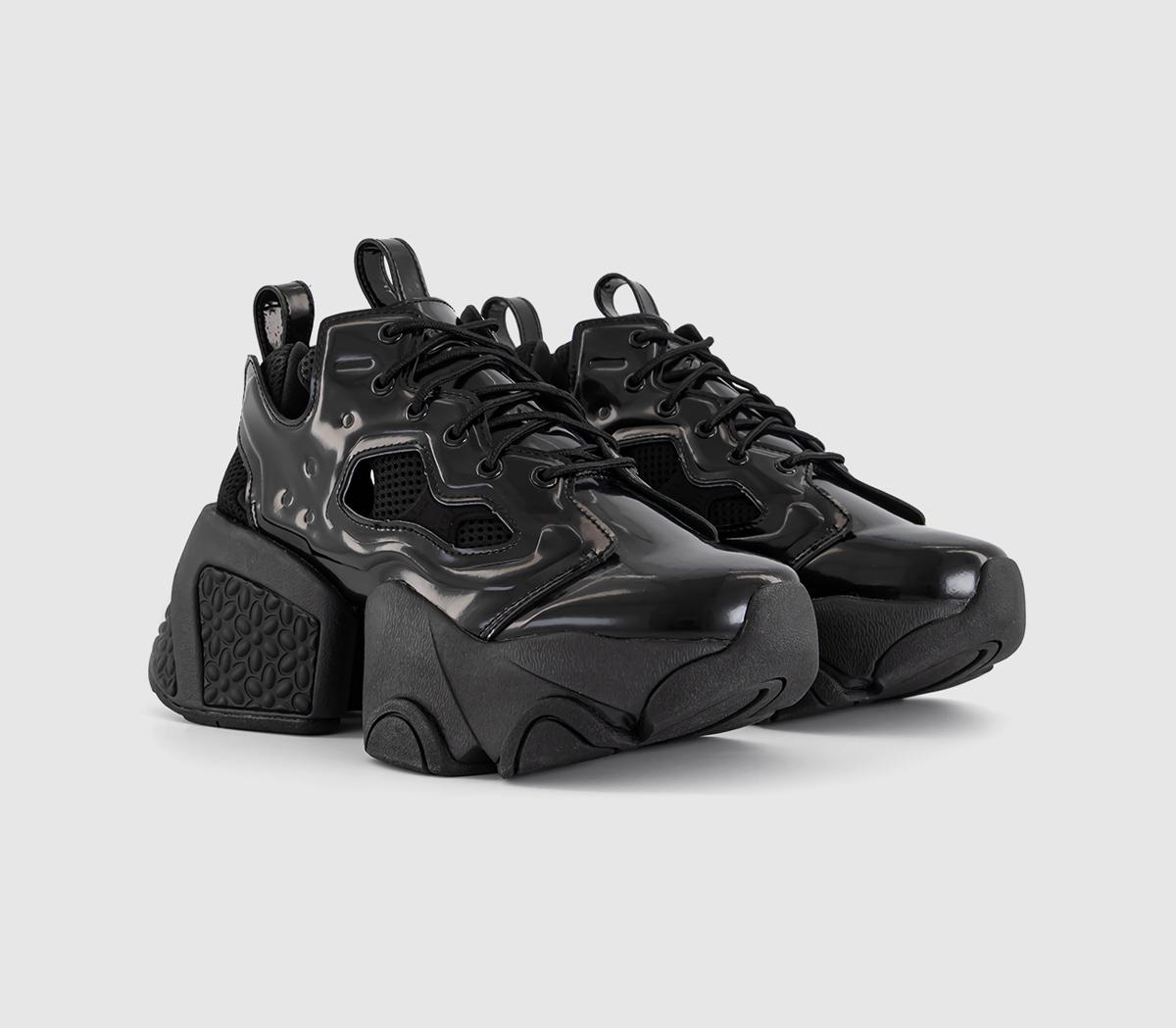 Comme Des GarconsCDG Noir Kei Ninomiya X Instapump Fury TrainersBlack Black