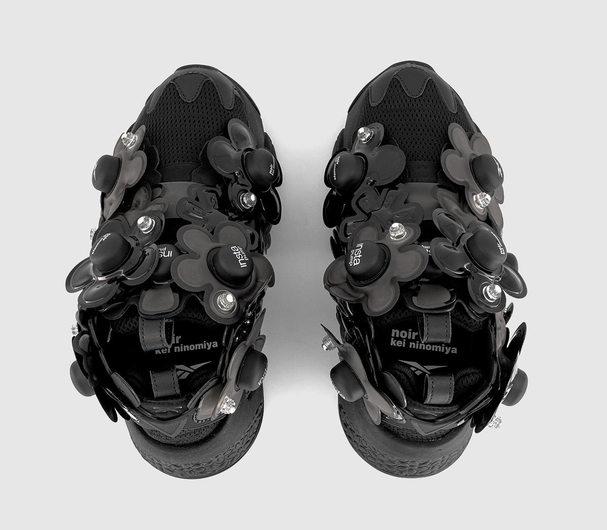 Comme Des GarconsCDG Noir Kei Ninomiya X Instapump Fury ShoesKumo Black