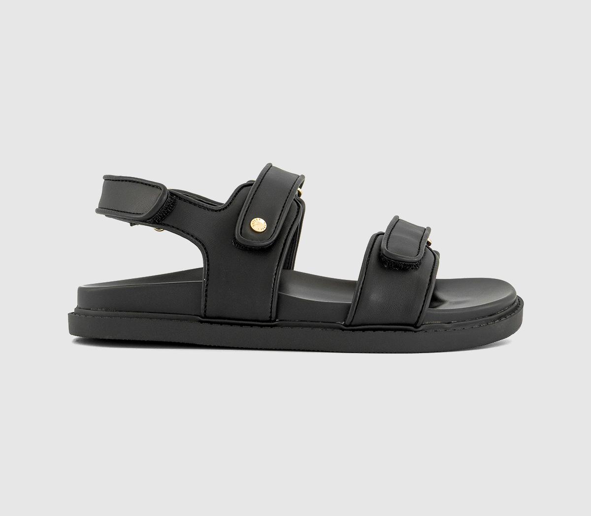 OFFICESwirl Slingback Footbed Sandals OFFICESwirl Slingback Footbed SandalsBlack