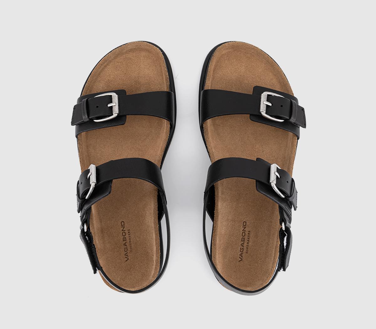 Vagabond Shoemakers Effie Two Strap Sandals Vagabond Shoemakers Effie Two Strap Sandals Black
