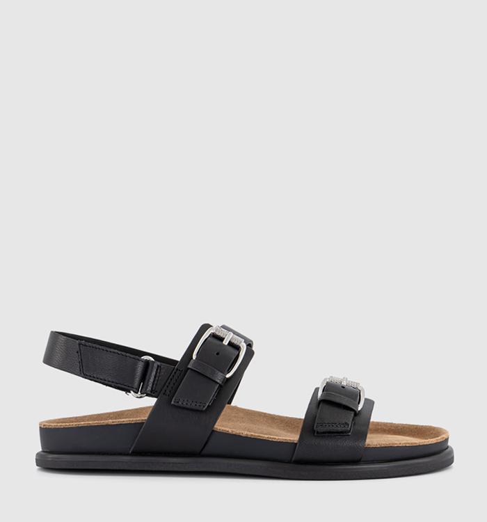 Vagabond Shoemakers Effie Two Strap Sandals Black