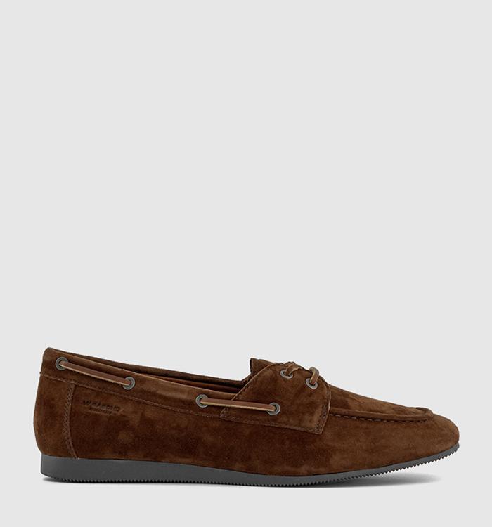 Vagabond Shoemakers Hillary Boat Shoes Cocoa Brown