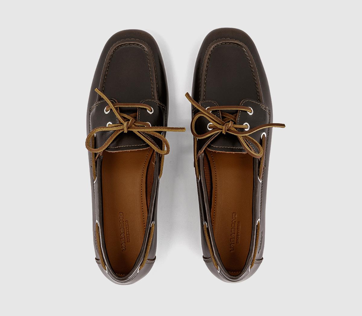 Vagabond ShoemakersHillary Boat ShoesBrown Brush Off