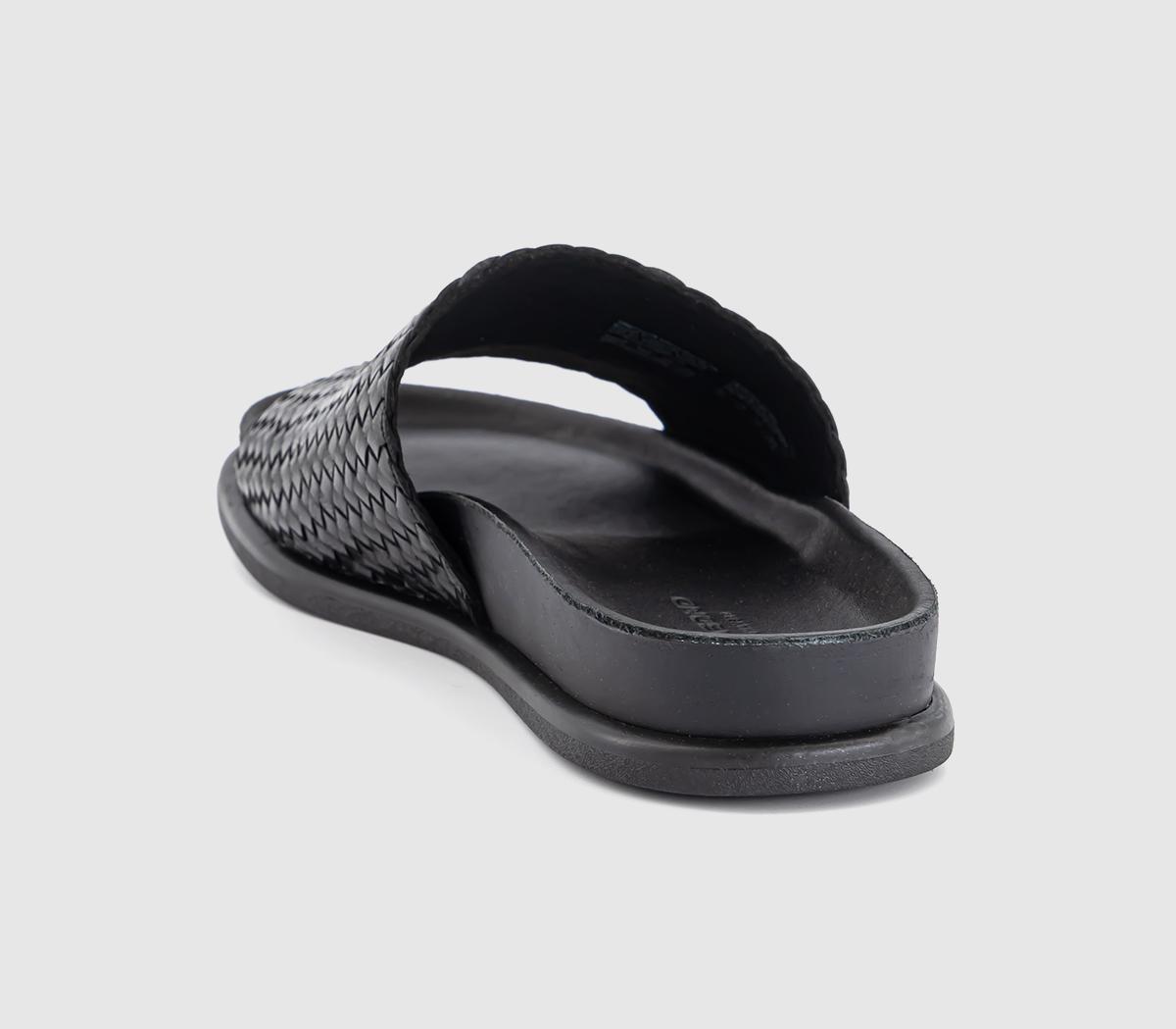 Vagabond ShoemakersEffie Woven Slides Vagabond ShoemakersEffie Woven SlidesBlack