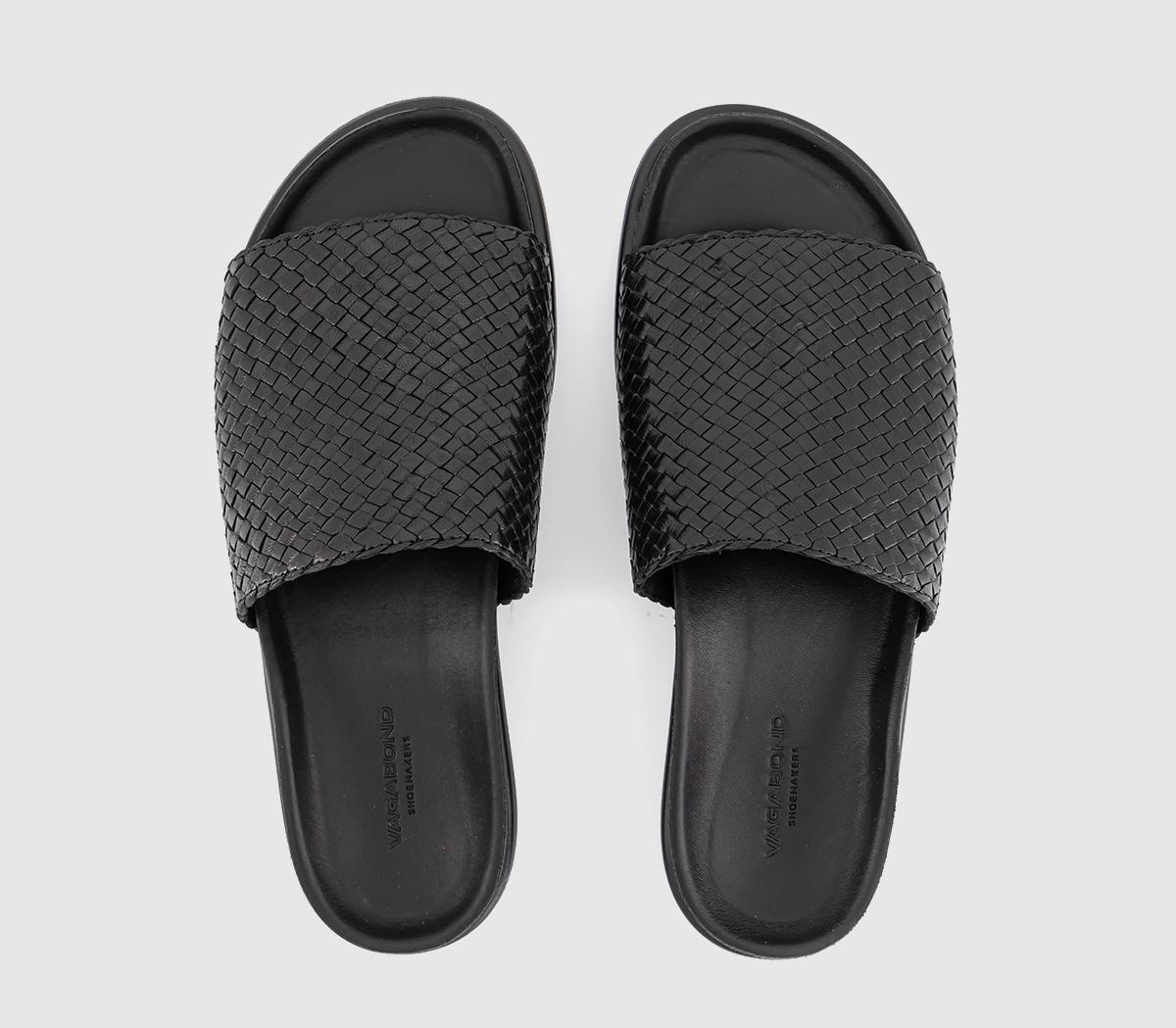 Vagabond ShoemakersEffie Woven Slides Vagabond ShoemakersEffie Woven SlidesBlack