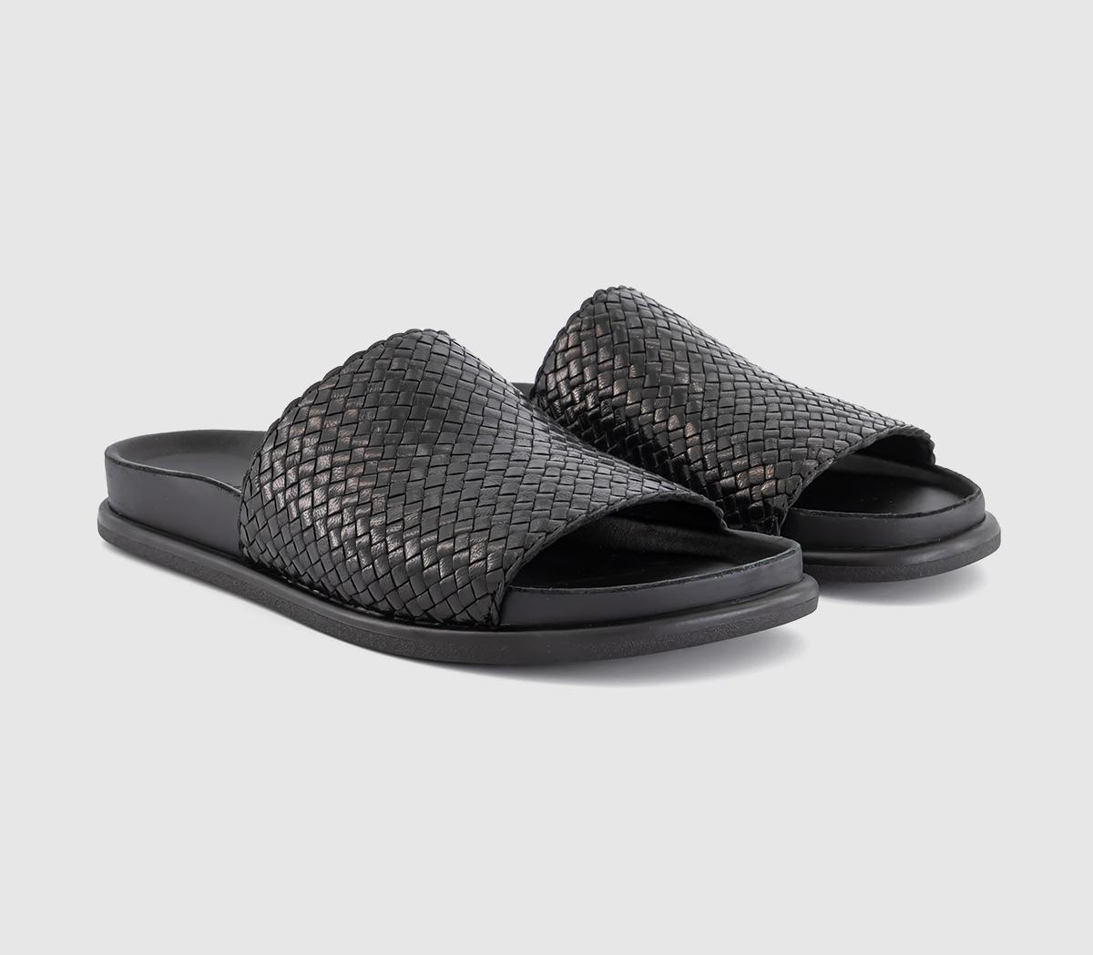 Vagabond ShoemakersEffie Woven Slides Vagabond ShoemakersEffie Woven SlidesBlack