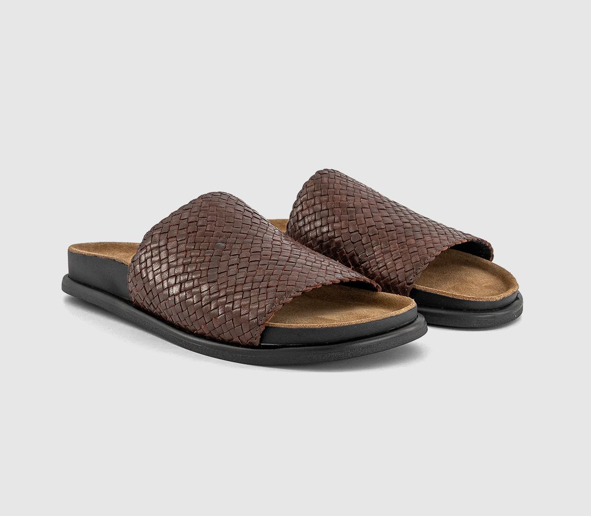 Vagabond ShoemakersEffie Woven Slides Vagabond ShoemakersEffie Woven SlidesChocolate