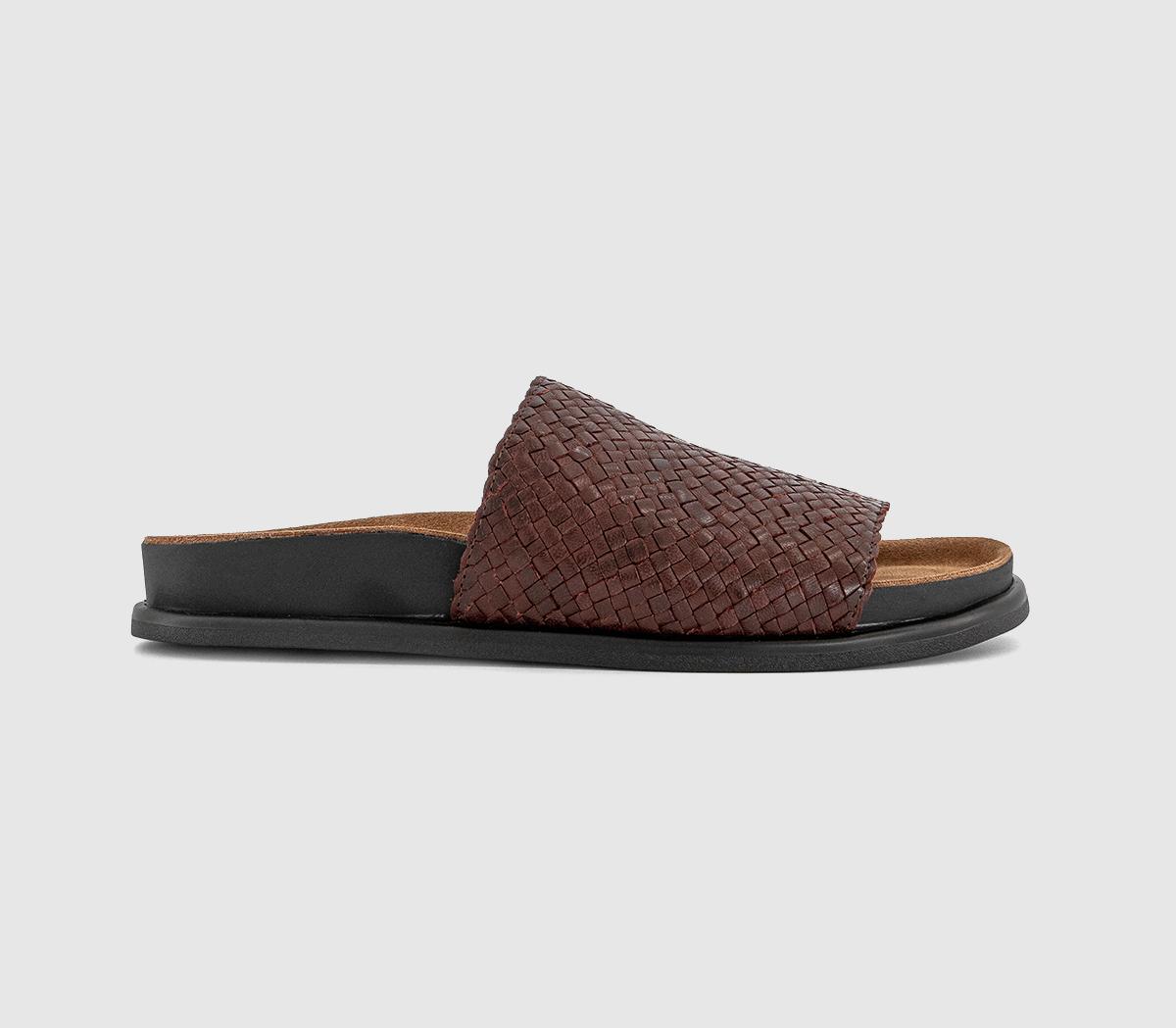Vagabond ShoemakersEffie Woven Slides Vagabond ShoemakersEffie Woven SlidesChocolate