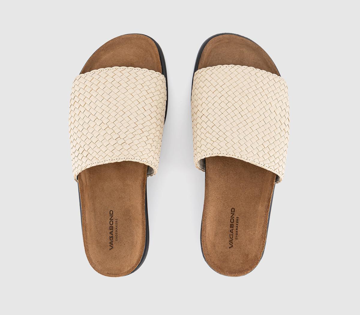 Vagabond ShoemakersEffie Woven Slides Vagabond ShoemakersEffie Woven SlidesCream