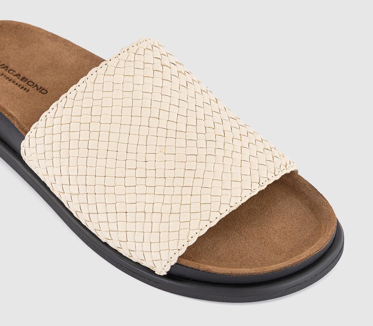 Vagabond ShoemakersEffie Woven SlidesCream