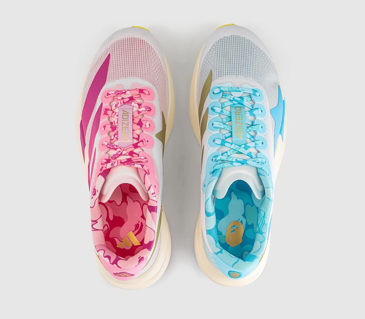 adidasAdizero Evo Sl MBape Away White Pink Blue