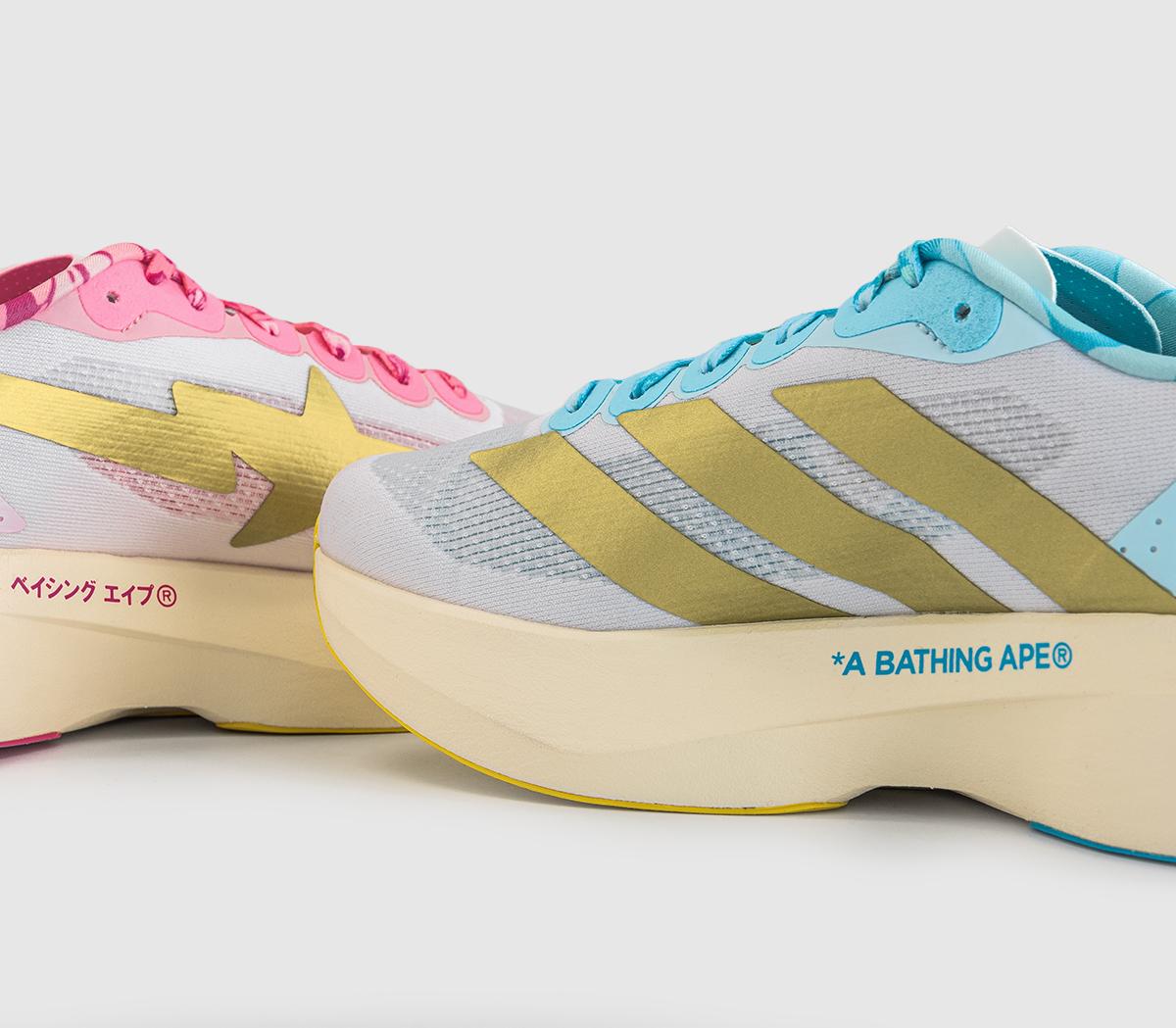 adidasAdizero Evo Sl MBape Away White Pink Blue