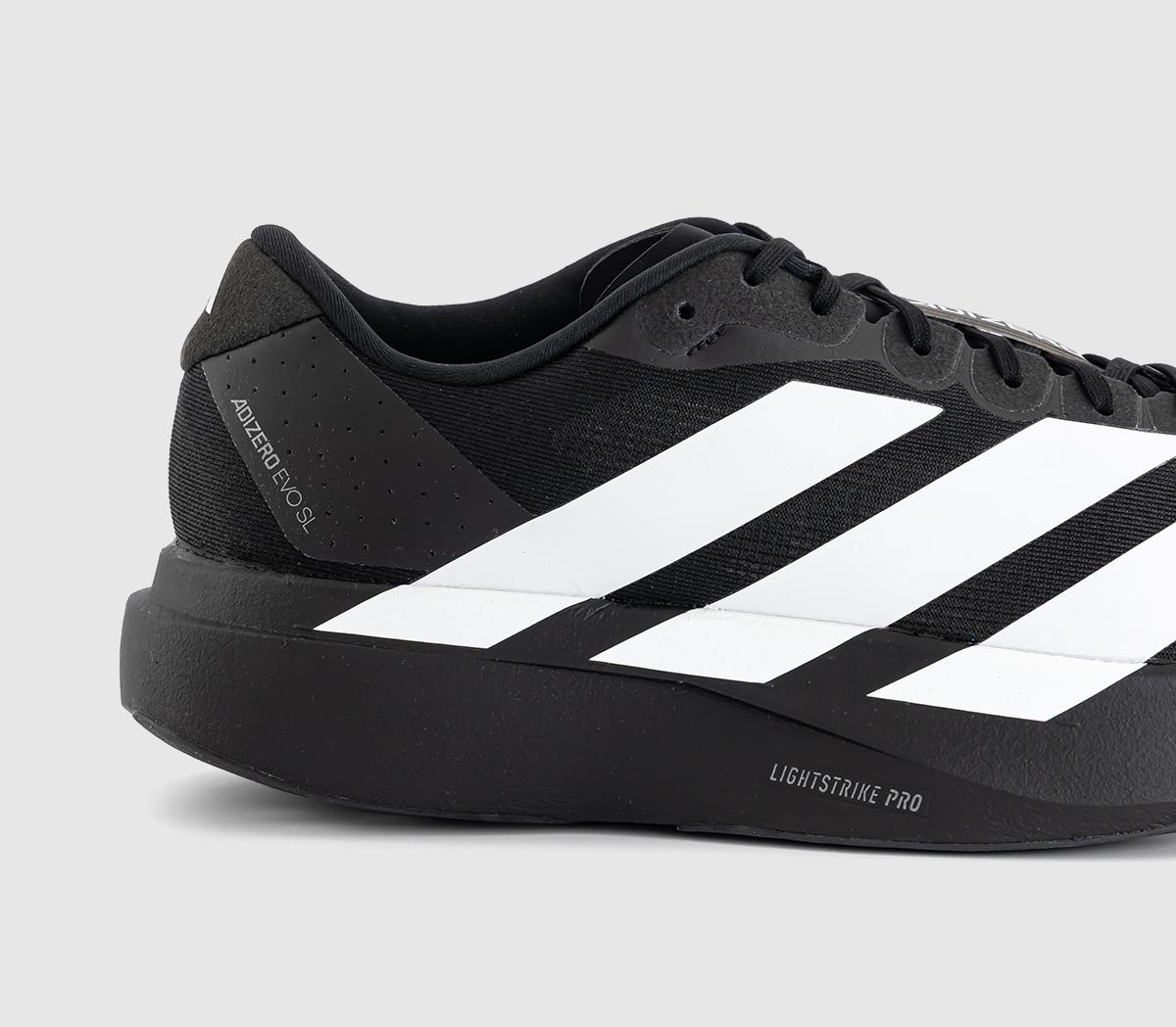 adidasAdizero Evo Sl M TrainersCore Black White Core Black