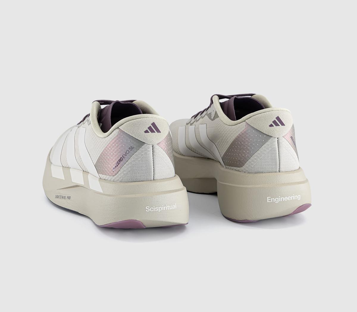 adidasAdizero Evo Sl W TrainersHermanos Koumori Putty Grey Alumina Shadow Fig