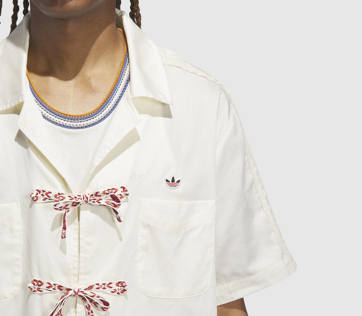 adidas ConsortiumClot Bowling ShirtCream White