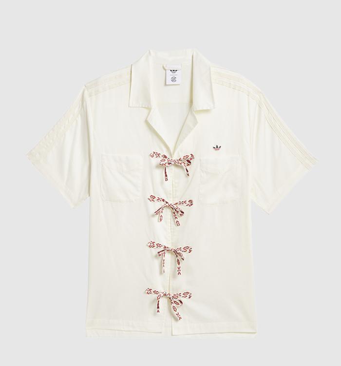 adidas Consortium Clot Bowling Shirt Cream White