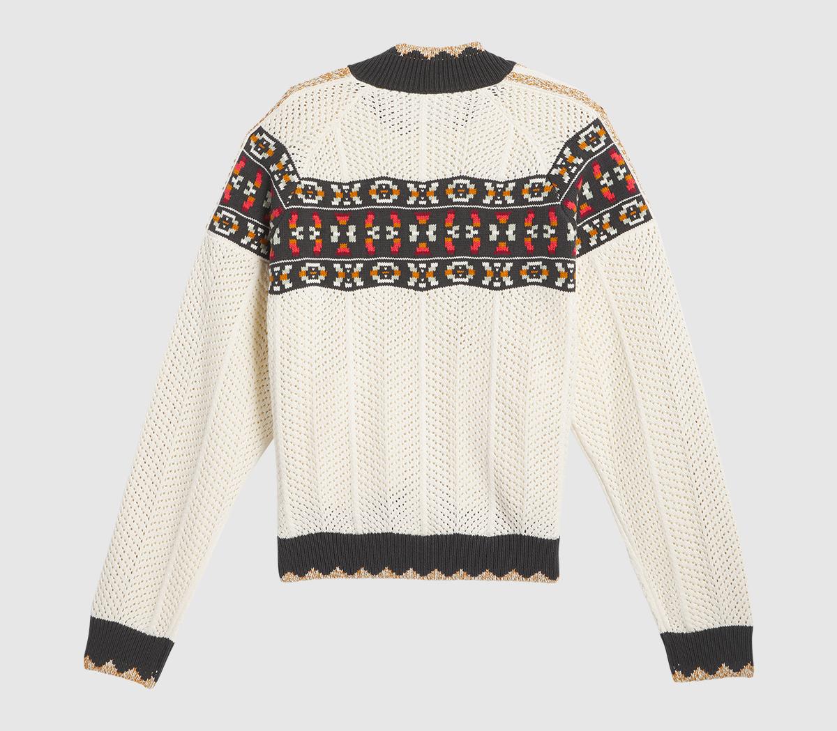 adidas ConsortiumCLOT Knit SweatshirtCream White