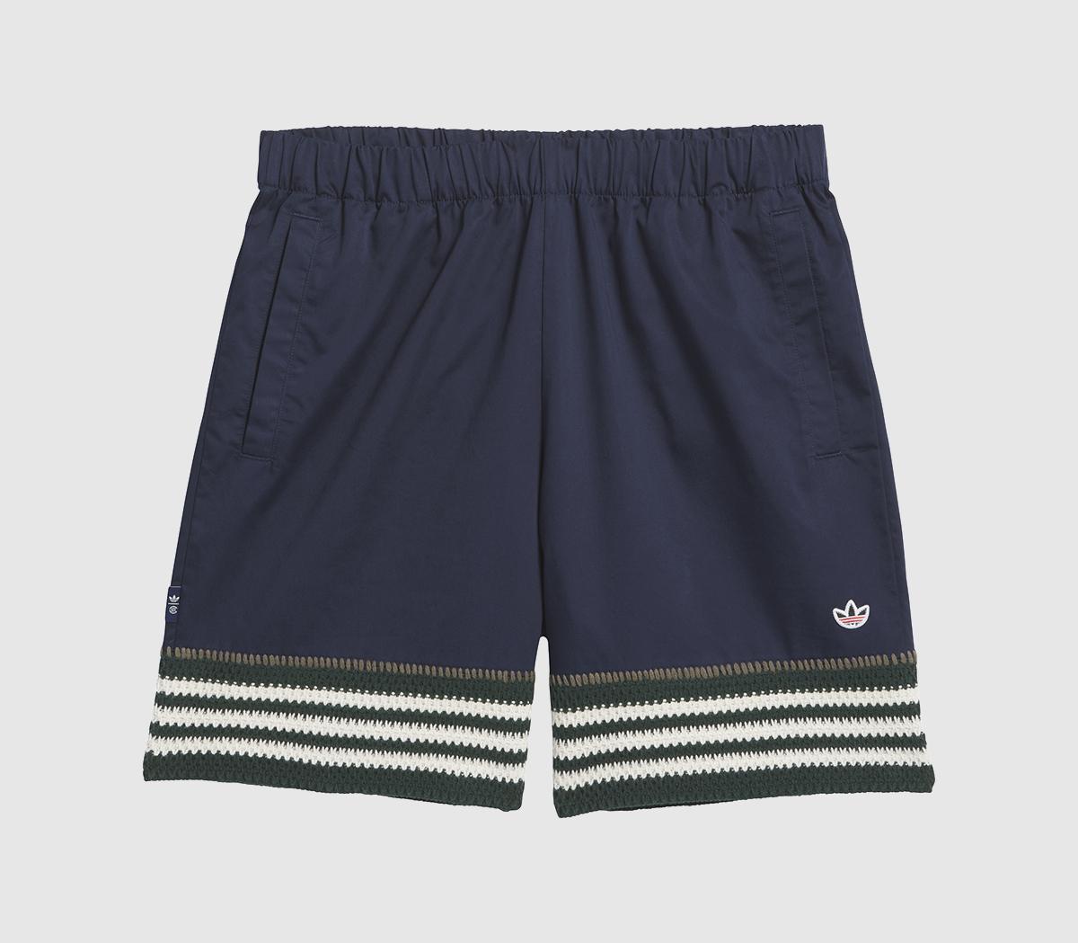 Adidas Consortium Clot Woven Shorts Night Indigo In Purple, XL