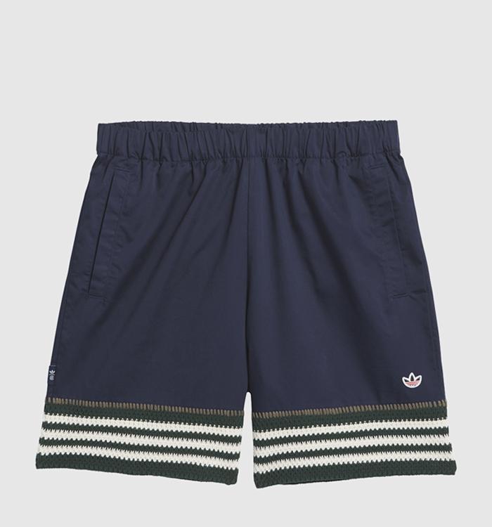 adidas Consortium CLOT Woven Shorts Night Indigo