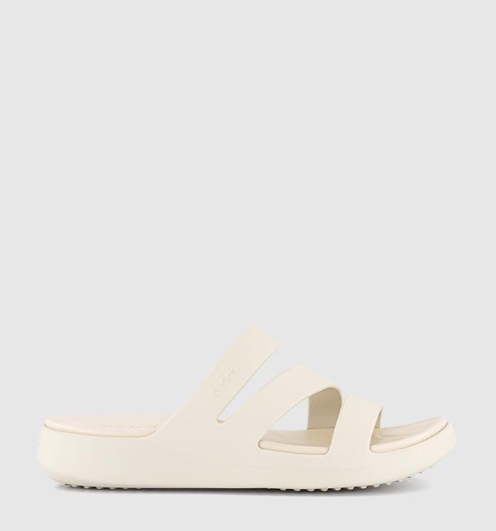 Crocs Getaway Strappy Sandals Stucco