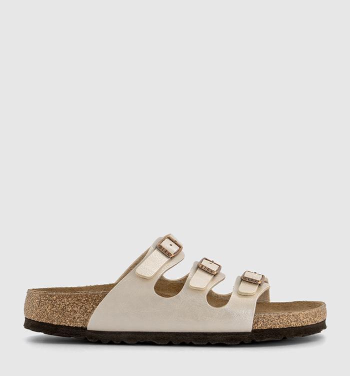 BIRKENSTOCK Florida Sandals Graceful Pearl White