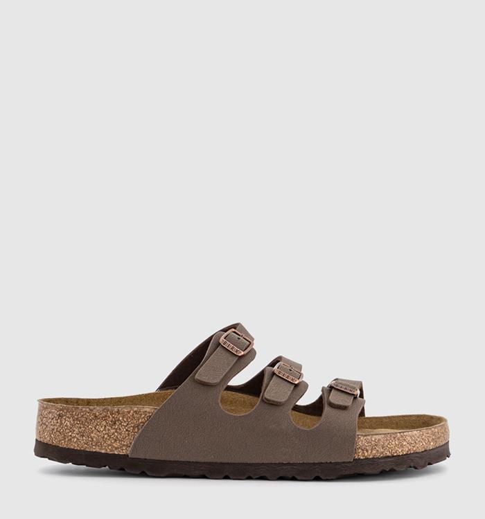 BIRKENSTOCK Florida Soft Footbed Sandals Mocca Soft Footbed
