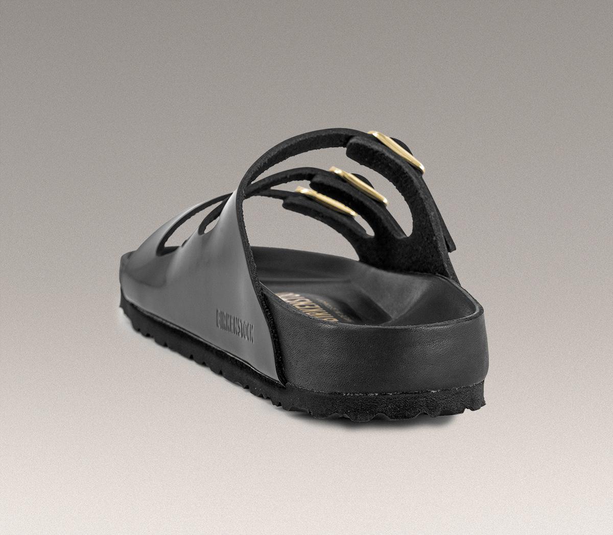 BIRKENSTOCKFlorida SandalsBlack Exq High Shine