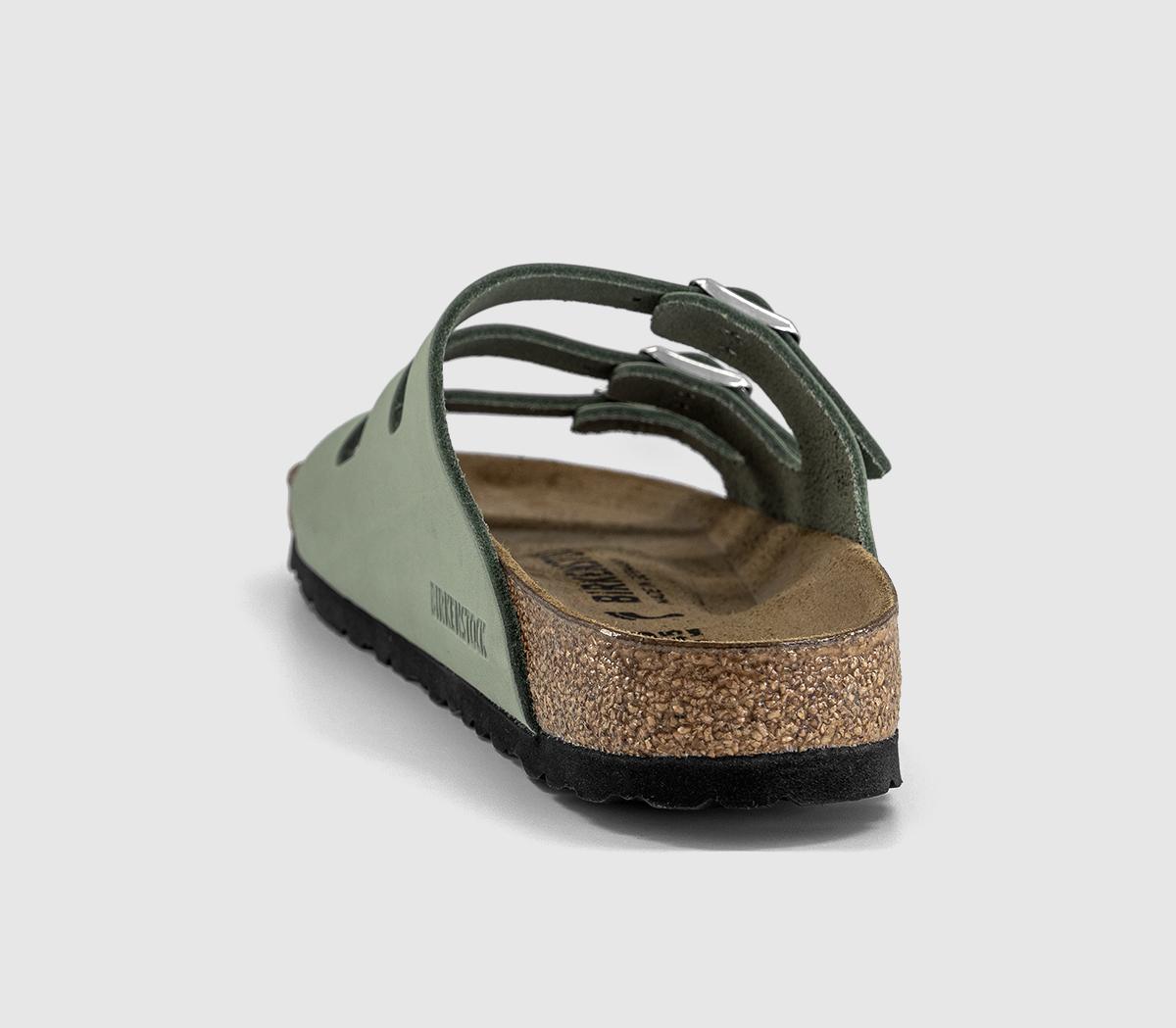 BIRKENSTOCKFlorida SandalsPure Sage Oiled Leather